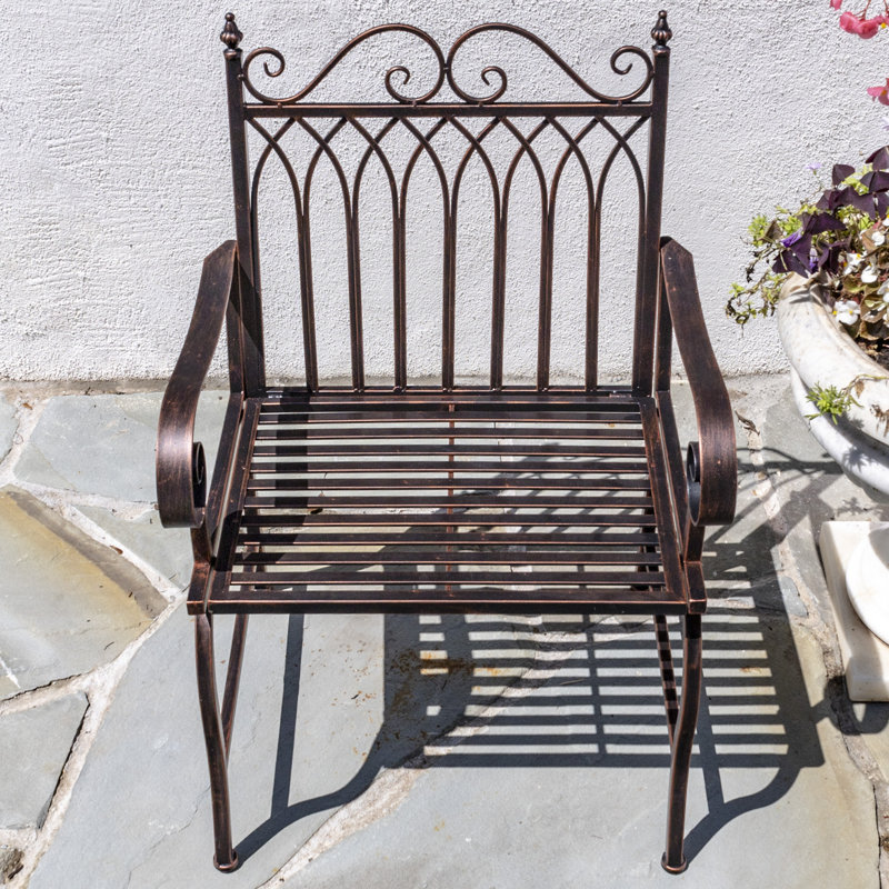 Fauteuil d'extérieur en métal Valley Forge