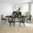 Tomohon Metal Base Dining Table-301161308