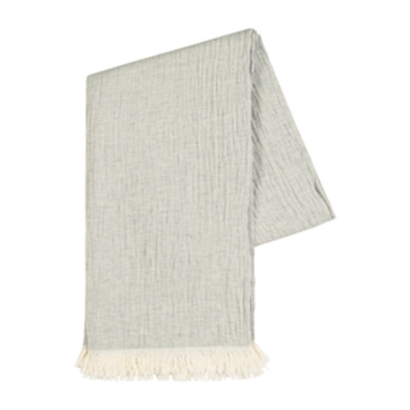 Soho Cotton/Linen Throw, Artic