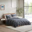 Ensemble de literie en coton de qualité supérieure, style brodé moderne, parfait pour la maison