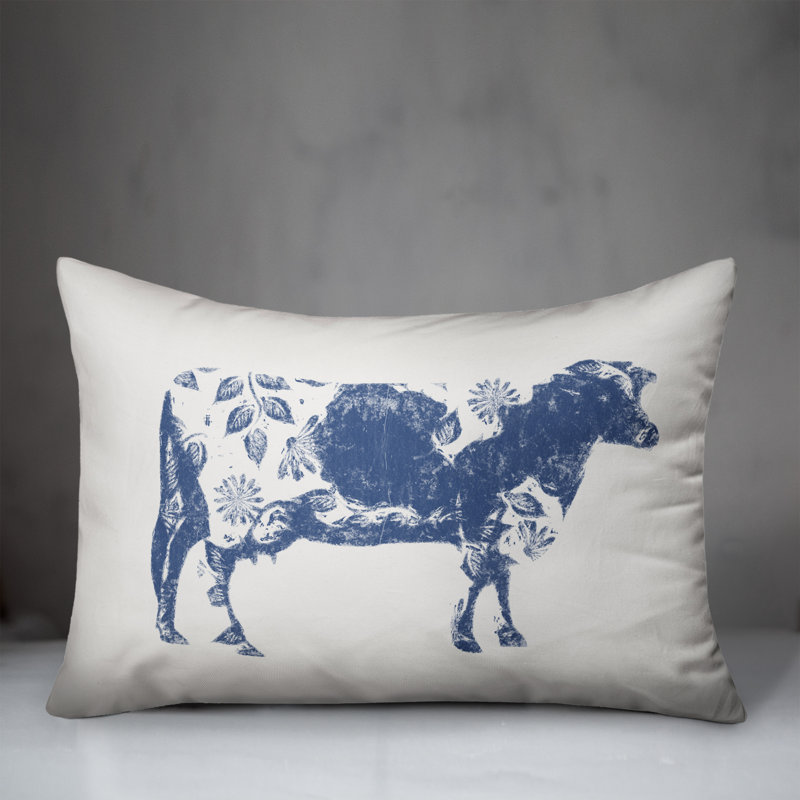  Cow Rectangular Pillow Cover & Insert