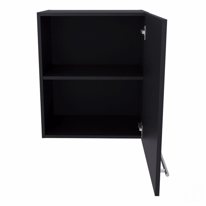 Armoire murale H 23,6 po avec 1 porte et 2 tablettes