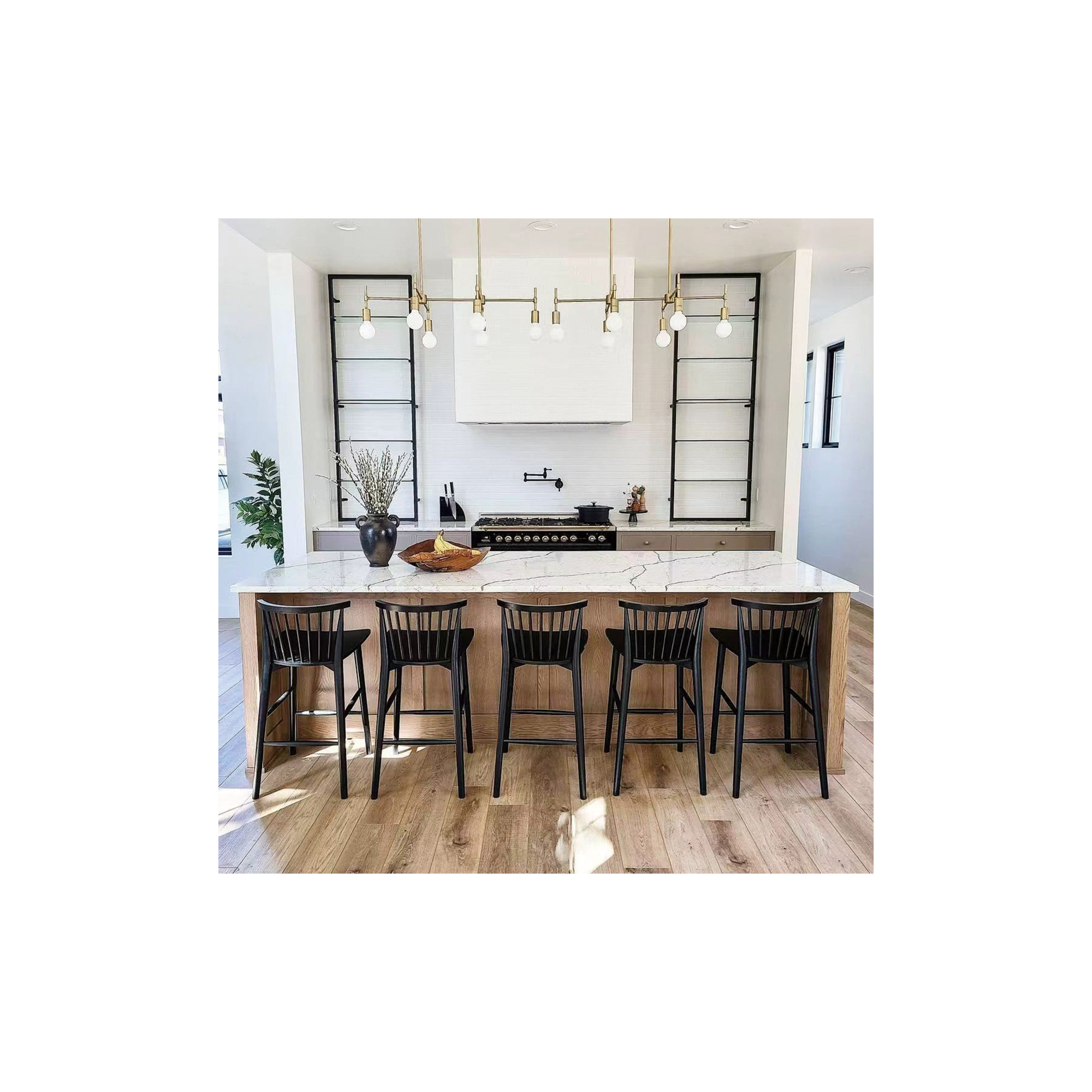  25'' Solid Wood Counter Stool