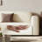 Beige Polyester Modular Sofa cushion Loveseat