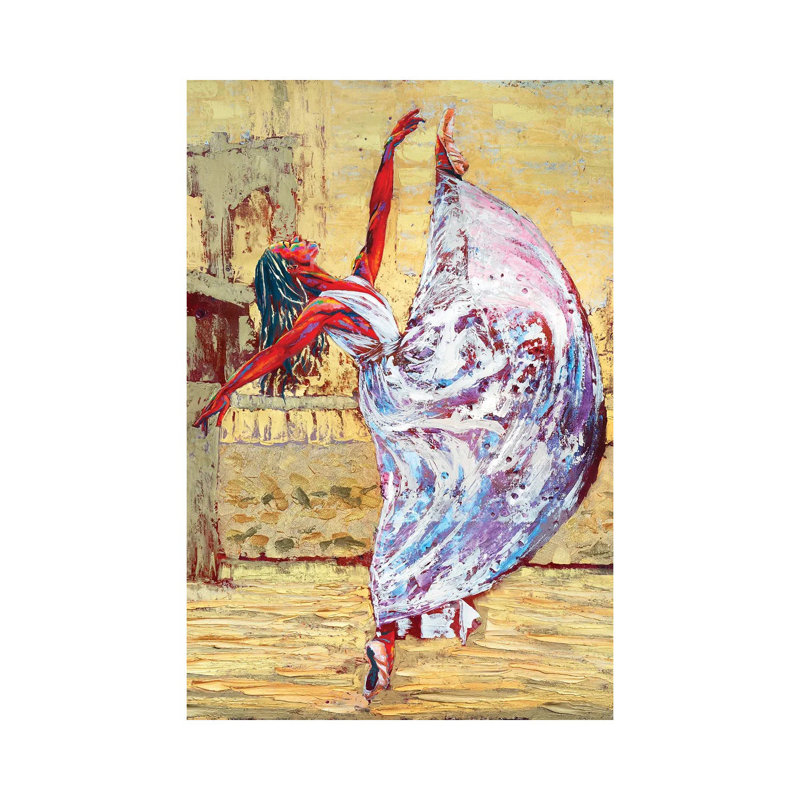 Joy In Nyc - Wrapped Canvas Painting, 20.32 cm H x 30.48 cm W