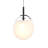 Cantina 1 - Light Satin Black Single Pendant-21970444-21970446