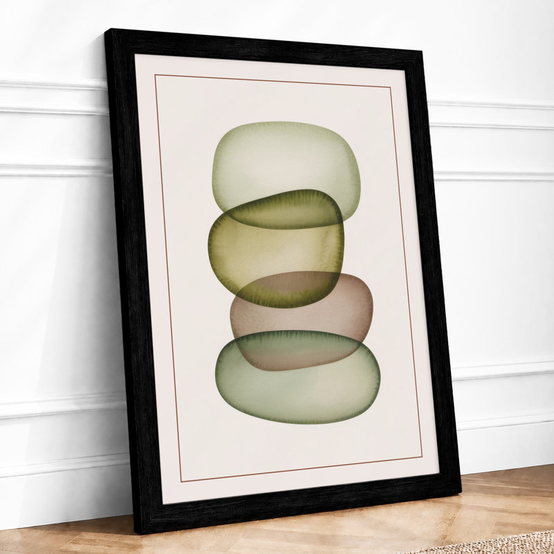 Balanced Forms Minimalist - Print, A1 - 84.1 x 59.4 cm, Black