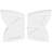 36"OD x 2"ID x 13 1/2"C x 1"P Cosmo Architectural Grade PVC Contemporary Ceiling Medallion, Two Piece-36076948