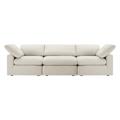 Asher 118" Linen Modular Sectional