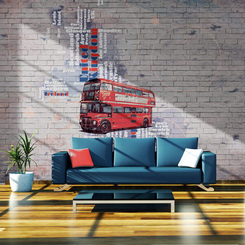 My London Wallpaper Mural, 250 cm x 193 cm