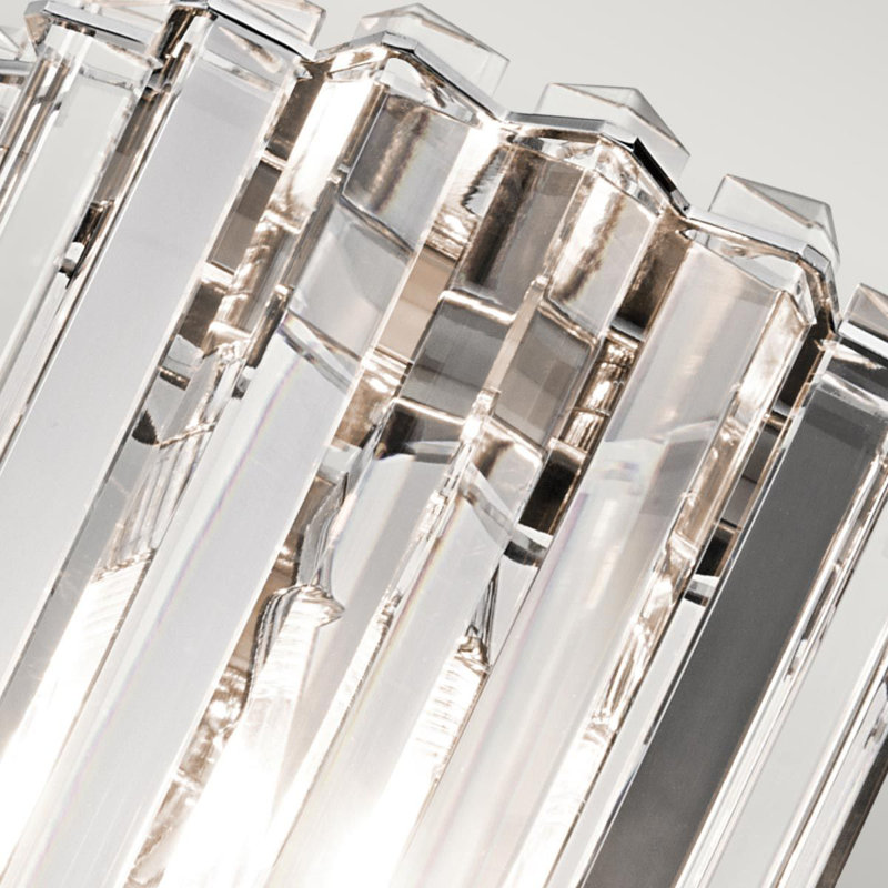 Cerium Glass Flush Mounted Sconce