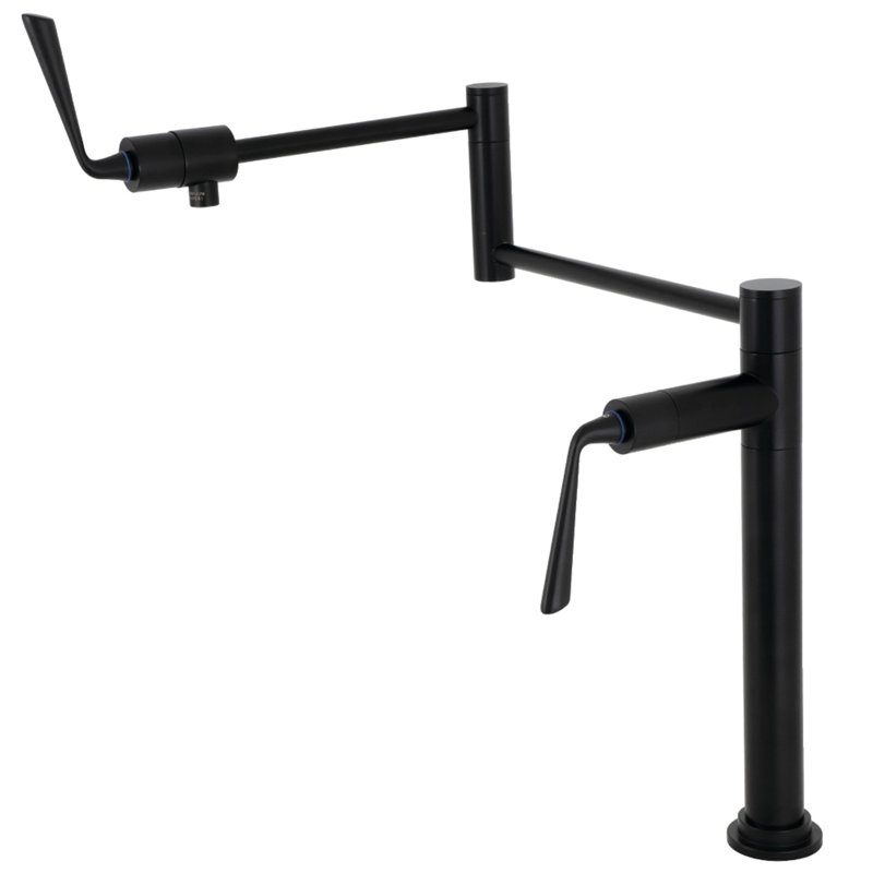 Robinet remplisseur Kingston, Noir mat