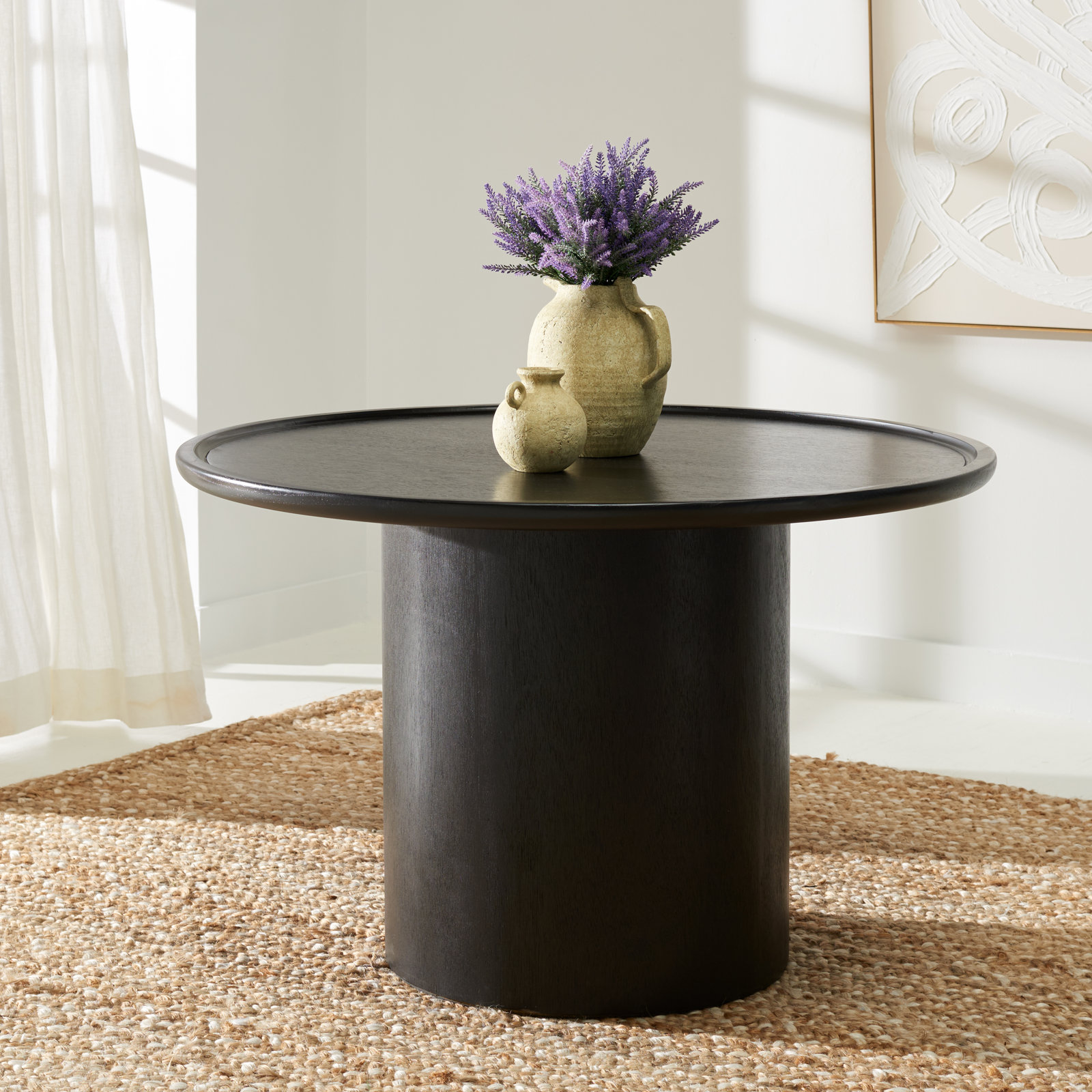 Acadia 46" Dining Table, Black