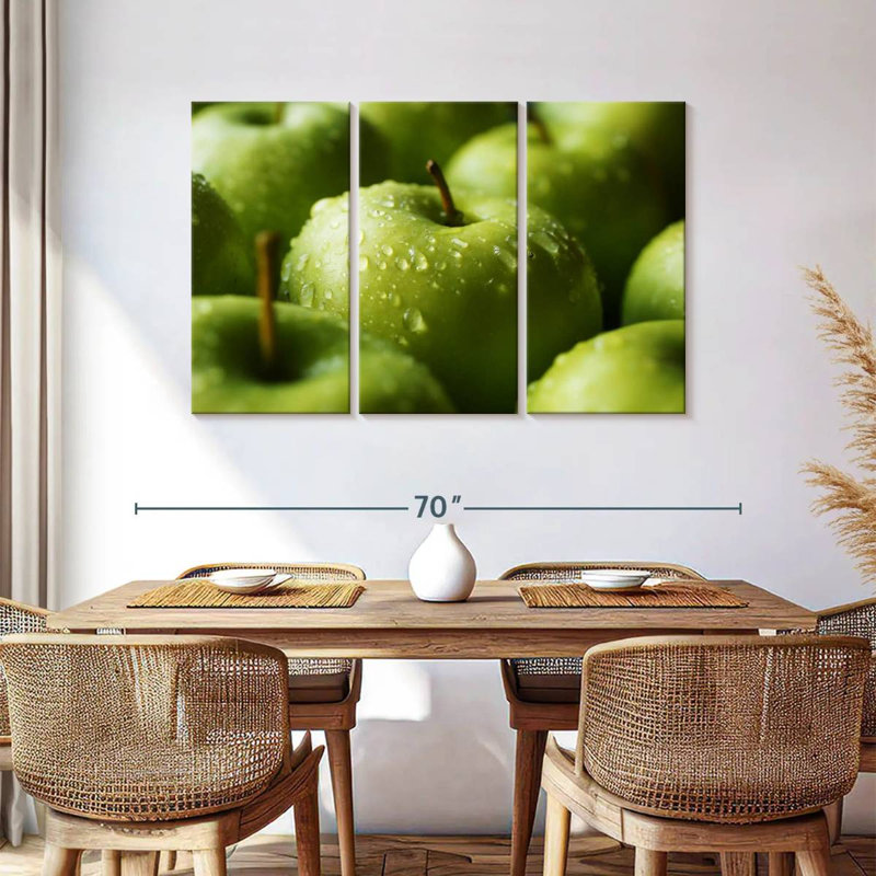 Pommes Yarlin Granny Smith, H 36 po x l 57 po
