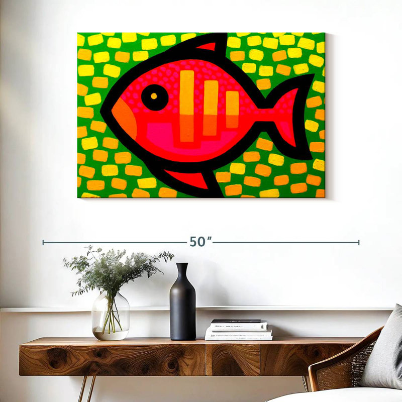 Big Fish, 26" H x 39" W