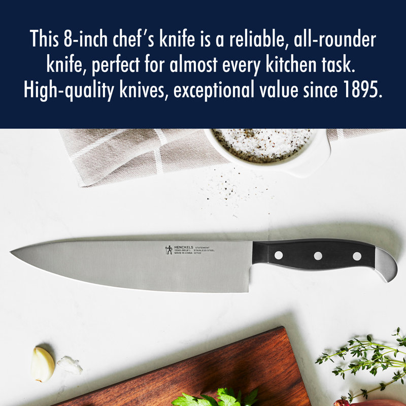 Henckels Statement 8-inch Stainless Steel Chef Knife