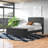 Schreffler Upholstered Metal Platform Storage Bed-369415532