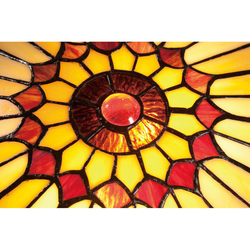 Plafonnier encastré unique à 2 lumières Engebretson