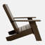 Chaise Adirondack en plastique avec table-98719179