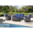 Schutt Wicker 5 - Person Patio Conversation Set with Cushions-100667586-101172308
