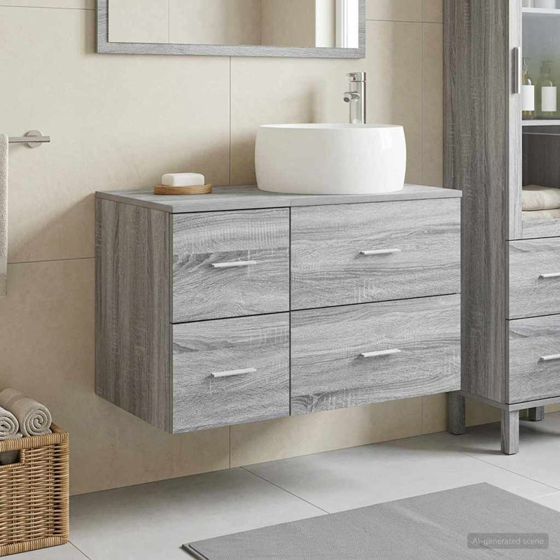 Bathroom Furniture Suite, Grey