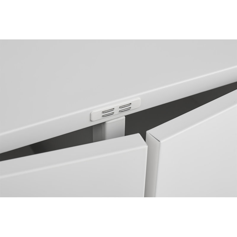 Bureau d'imprimante pour bureau à domicile avec roulettes, tables d'imprimante avec porte-classeur, classeur latéral mobile avec tablette de rangement ouverte pour les dossiers de format lettre / légal / A4,