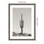 «Saguaro Af après-midi» par Nathan Larson, reproduction d'art encadrée sur bois-101166160
