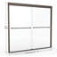 Porte de baignoire coulissante sans cadre 60 "x 59" Celesta-14170850-17243217