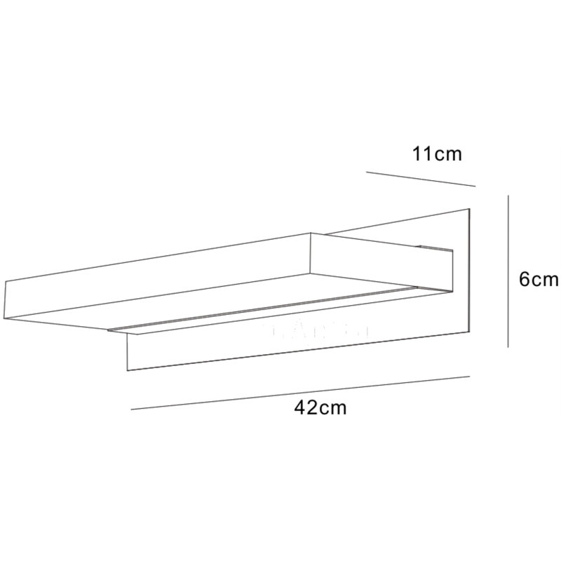 Delphina LED Flush Mounted Sconce