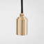 Luminaire suspendu Elva teinté en graphite-106298989