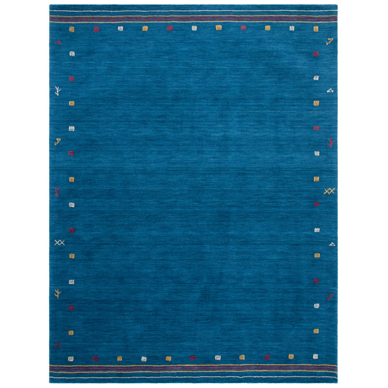 Tapis bleu Danette, Rectangle 4 pi x 6 pi