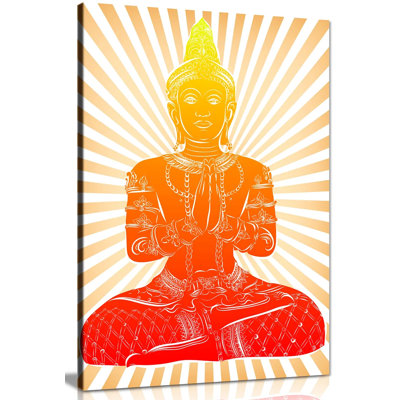 Buddha - Wrapped Canvas Print