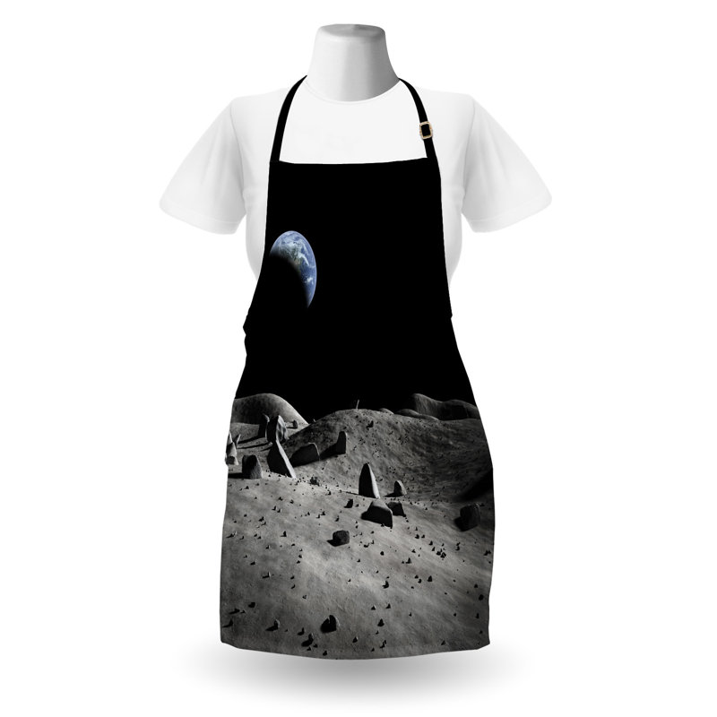 No Pattern Bib Apron