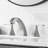 Widespread 2-handle Bathroom Faucet with Drain Assembly-48134468