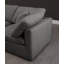 Canapé modulaire symétrique en velours avec repose-pieds de 105 po Atis-1765248409