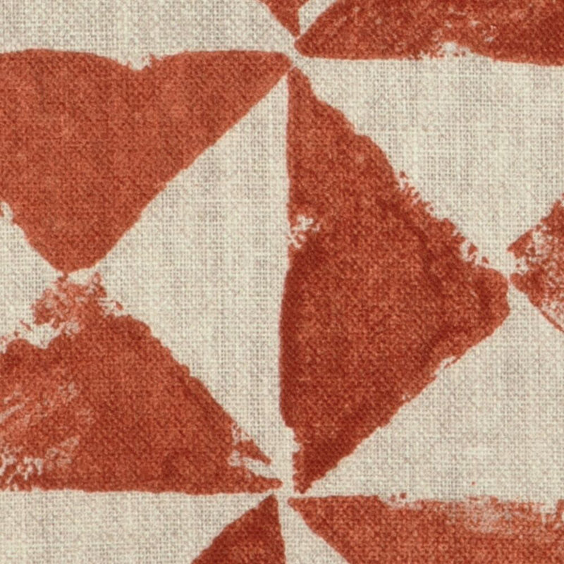 Triquad Fabric, Persimmon
