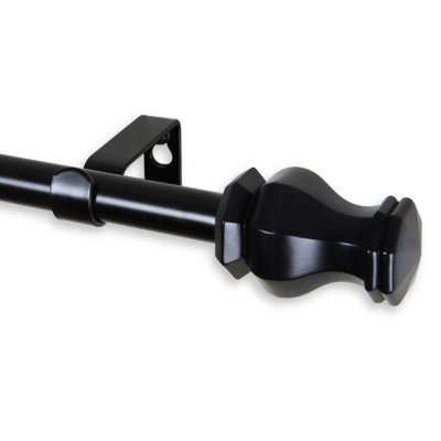 Gallager Adjustable Single Curtain Rod