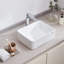 VEVOR 48.3mm W White Ceramic Sink