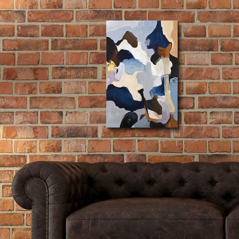 Art mural épique «Cool Tones» par Design Fabrikken, 16 po x 24 po, H 24 po x l 16 po