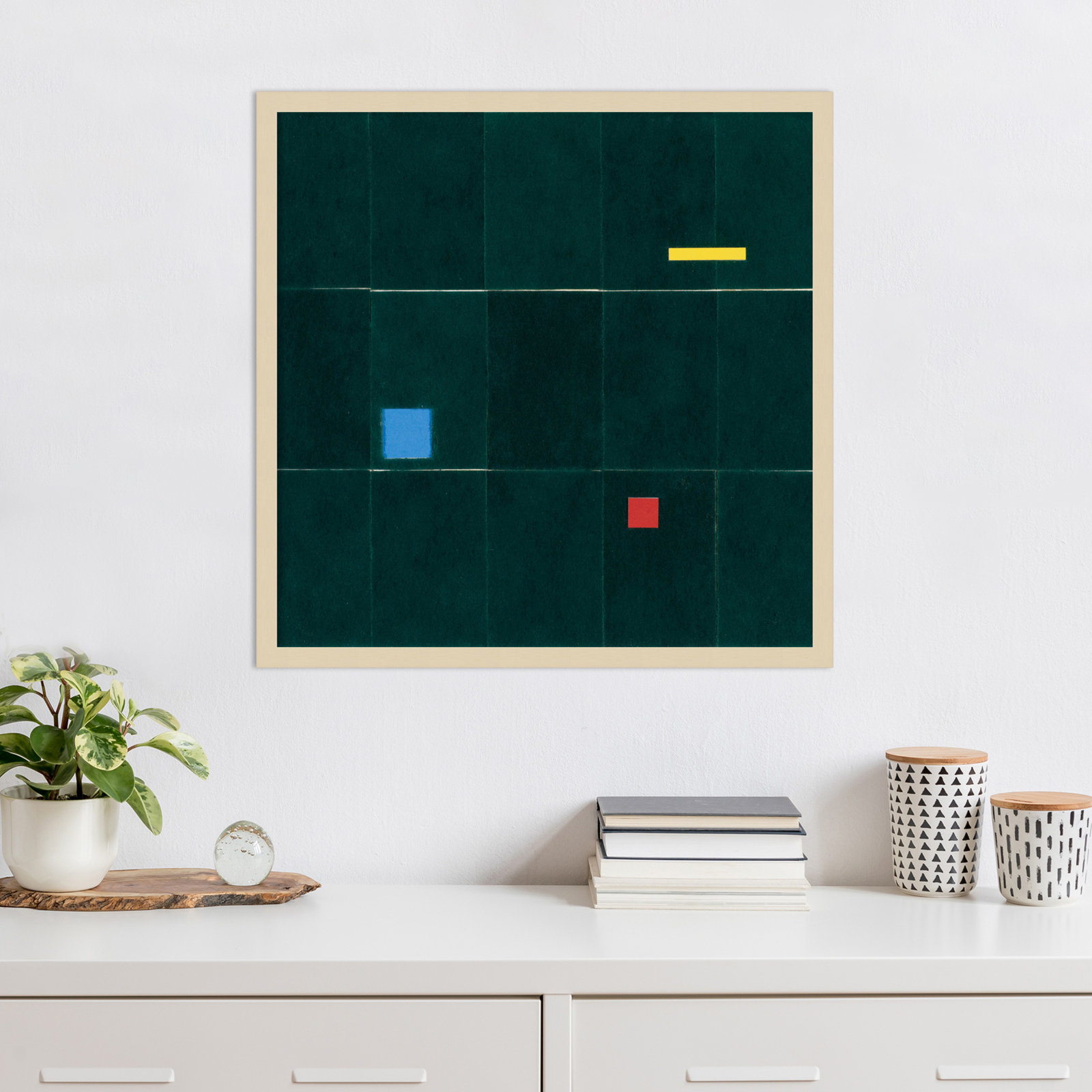 Kitchen Scourers Print by Alex Dunn, Brown, 25" H x 25" W x 1" D