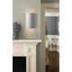 Pacursa Single Light Ceramic Dimmable LED Flush Mounted Sconce