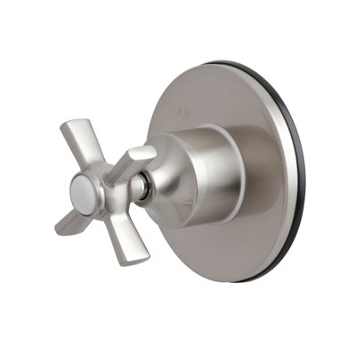 Kingston Brass Single-Handle Wall Mount Three-Way Diverter Valve with Trim Kit