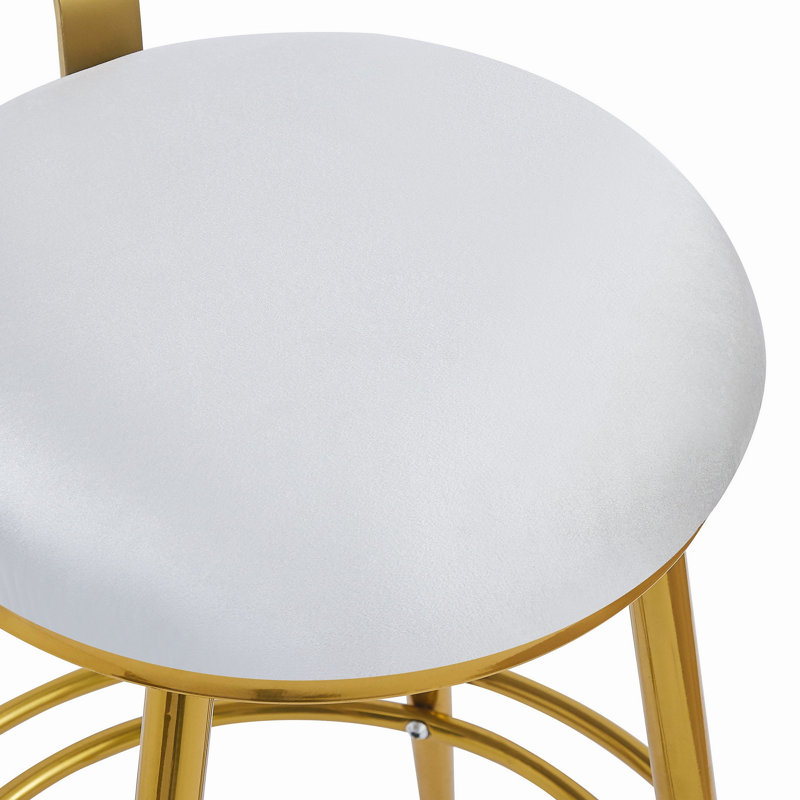 Ensemble de 2 tabourets de comptoir 27,65 po Modern