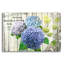 Art mural en verre acrylique 36 po x 24 po «Farm Seed Hydrangeas» par Art Licensing Studio Epic Art-2078270140