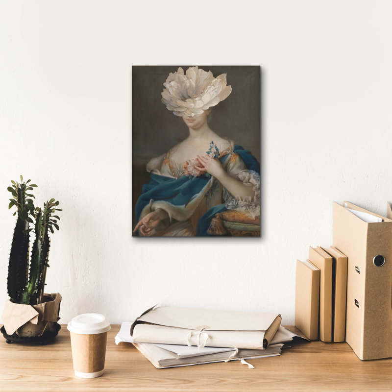"Maria Josefa Prado" par Irena Orlov, H 16 po x l 12 po x P 0,75 po