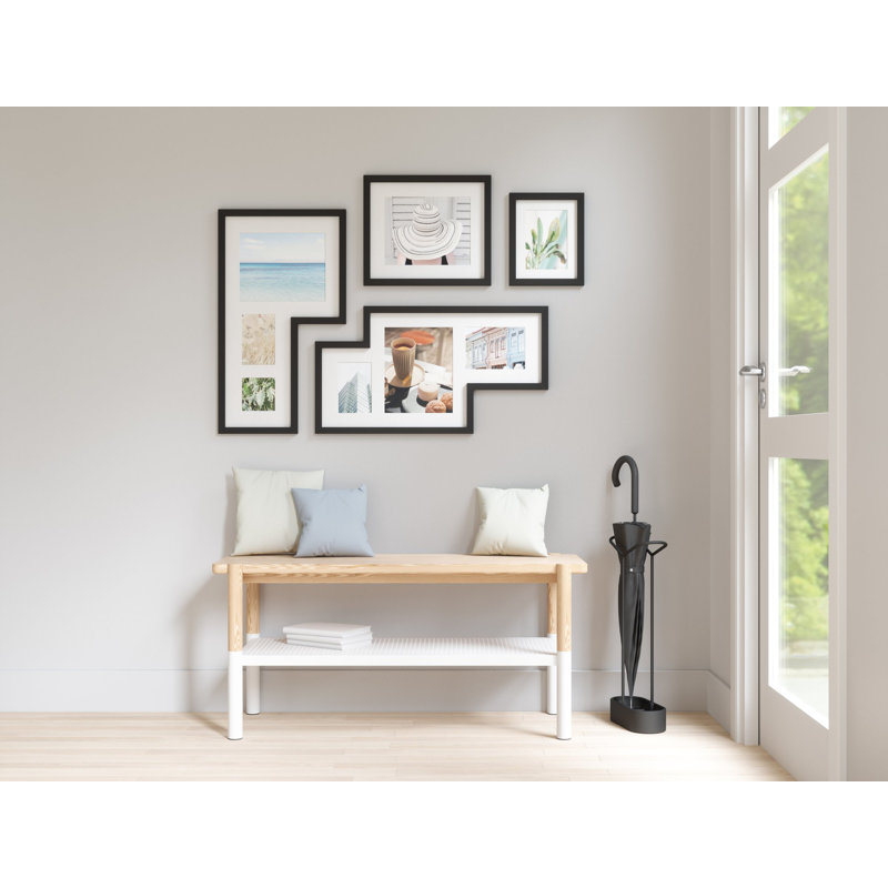 Umbra Mingle Gallery Picture Frame Set, Black