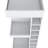 Corner Bar Cabinet With Wine Rack And Open Shelf-694577630-694577616