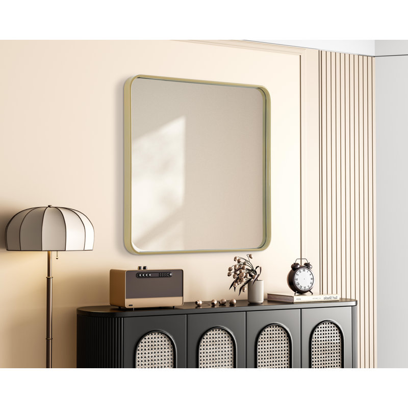 Miroir Erath, 30 po x 30 po, Laiton