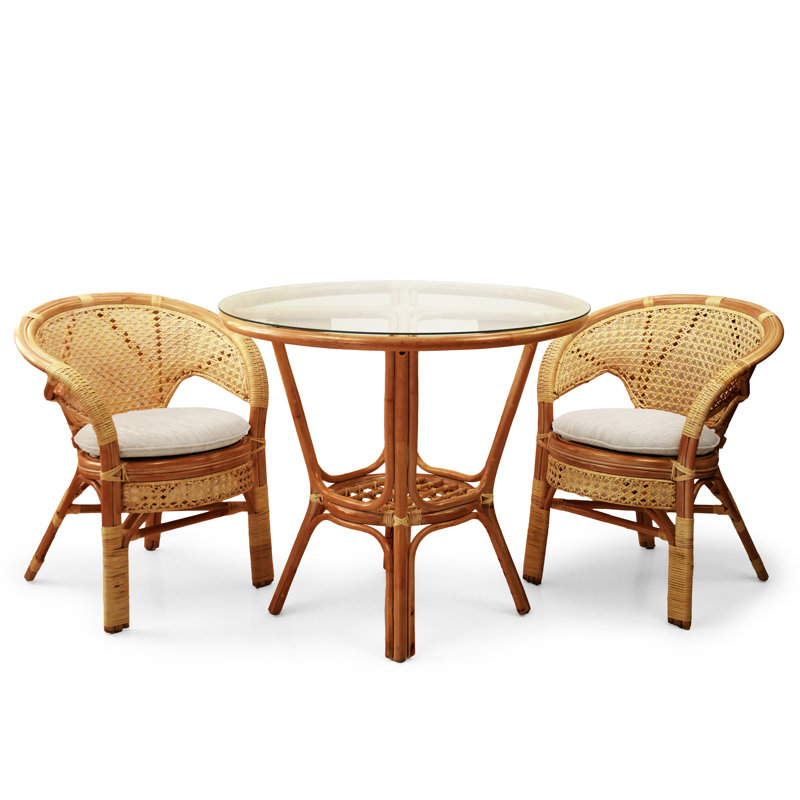 Ensemble repas rond 37,5 po Cherylleigh, Colonial