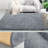 Westcliffe Soft Fluffy Grey Indoor / Outdoor Machine Washable Area Rug-988889855
